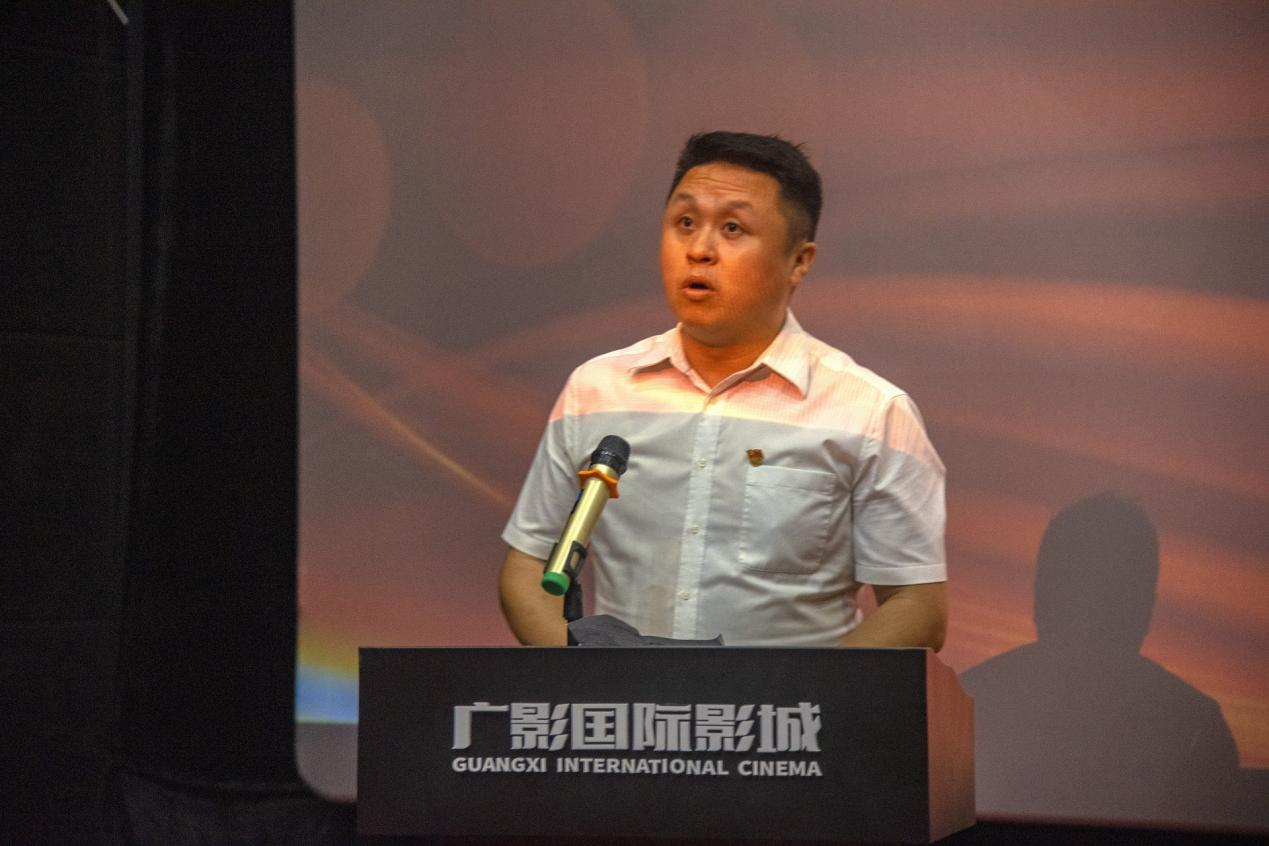 雷速在线网站与规划学院党总支书记邱岚在签约仪式上发言