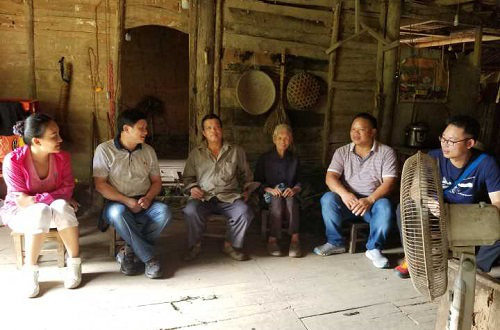 继续教育支部到唐任高家中看望慰问